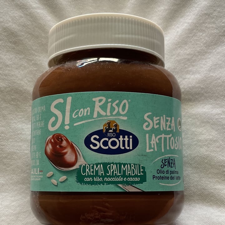 photo of Riso Scotti Crema Spalmabile Con Riso Nocciole E Cacao shared by @carlaantonioli on  12 Jun 2022 - review