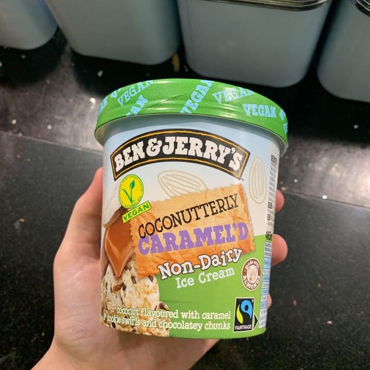 review photo of Ben & Jerry's Coconutterly Caramel’d Non-Dairy Ice Cream shared by @bethisntokay on 31 Oct 2020 - review