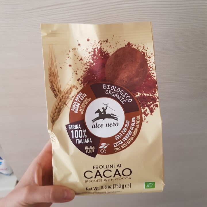 photo of Alce Nero Biscotti cacao shared by @fedevi on  23 Mar 2022 - review