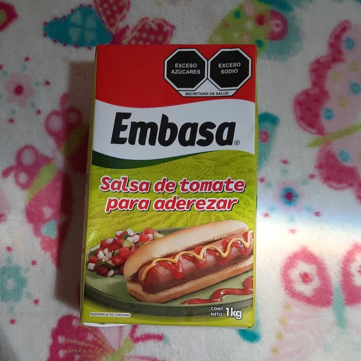 photo of embasa Salsa de tomate para aderezar shared by @alejandr4 on  30 Jun 2022 - review