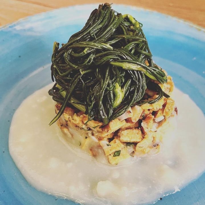 review photo of Rifugio Romano Tempeh crema di carciofi e porcini shared by @biaminsg on 30 Jun 2022 - review