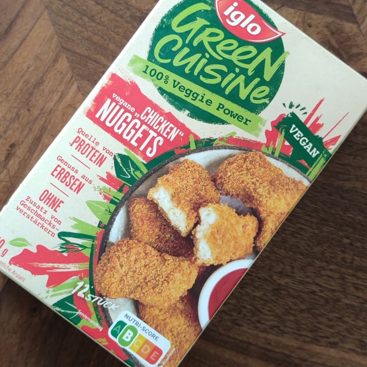 review photo of iglo Green Cuisine Vegane "Chicken" Nuggets shared by @elili on 12 Jun 2022 - review