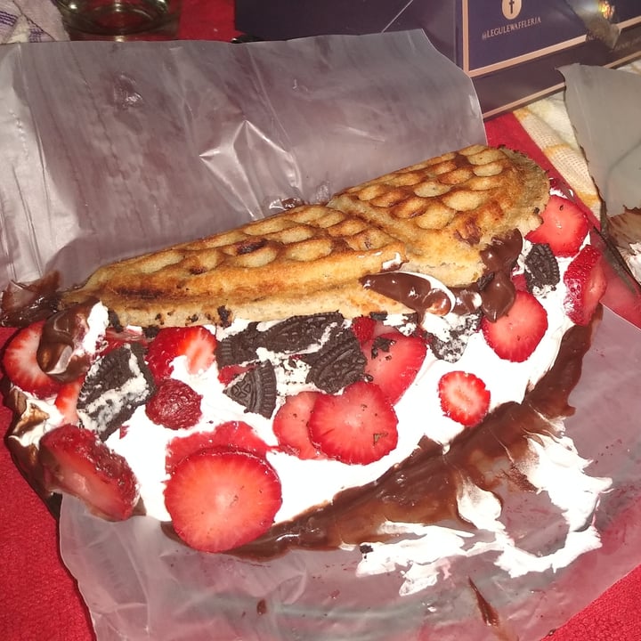 review photo of Le Gule Waffles Exageración Vegan shared by @almapalermo on 14 Oct 2020 - review