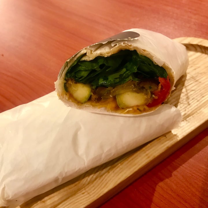 photo of Confusion Plant Based Kitchen Roasted Veggies Wrap shared by @kaylabear on  11 Oct 2018 - review