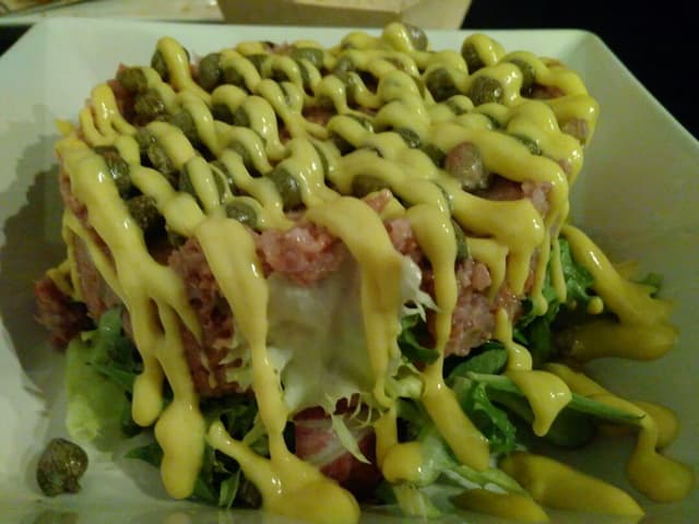 Foto do prato “Tartar de Beyond”