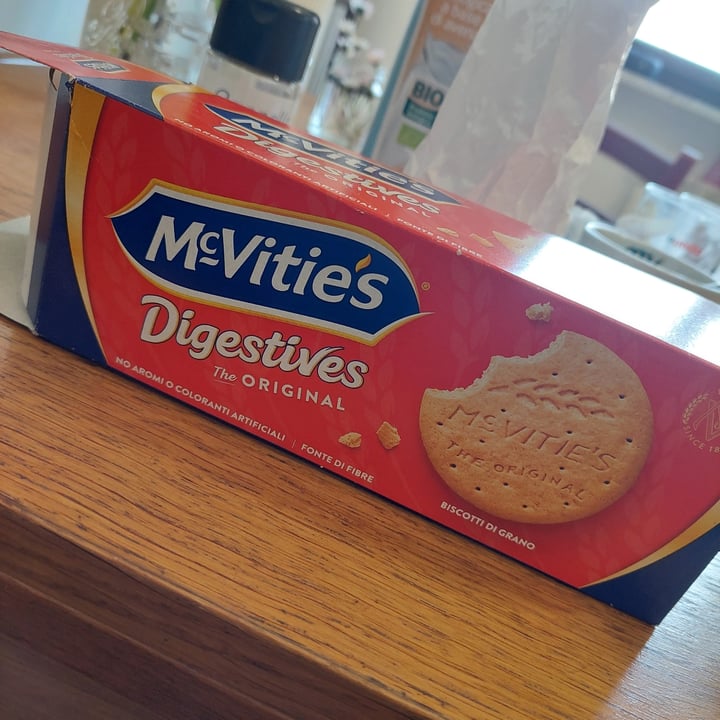photo of McVitie's Biscotti Digestive Wholewheat shared by @lazycrazyveg on  05 Apr 2022 - review