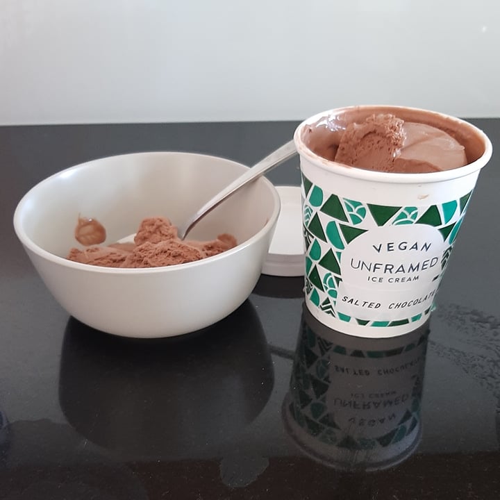 photo of Unframed icecream Salted Chocolate Ice Cream shared by @kate13 on  09 Dec 2020 - review