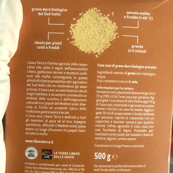 review photo of Il gusto del grano Cous Cous Di Grano Duro Biologico shared by @galagaiu on 13 Mar 2022 - review