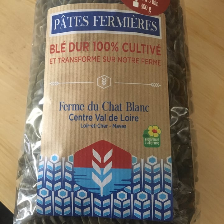 photo of La ferme du chat blanc Pâtes blé dur aux épinards, basilic et origan shared by @jebgroingroin on  26 Mar 2020 - review