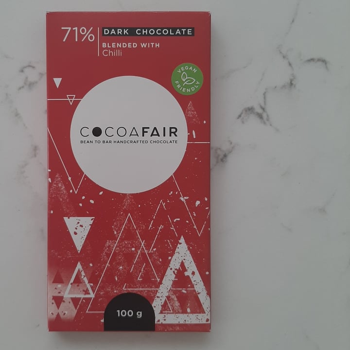 review photo of Cocoafair 71% Dark Chocolate Blended With Chilli shared by @kristinmac on 15 Nov 2020 - review