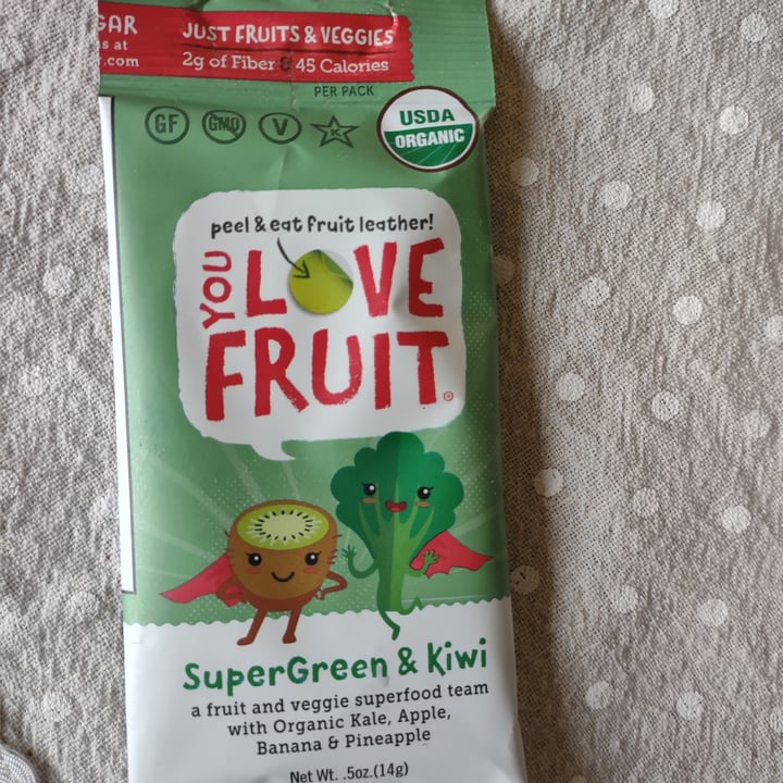 photo of You Love Fruit SuperBerry fruit leather shared by @annanever on  02 Apr 2022 - review