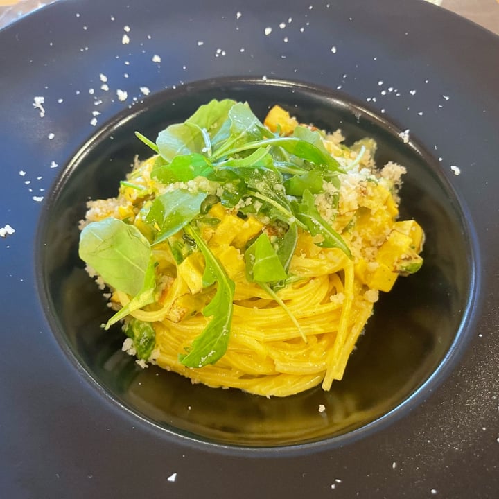 photo of Il Giardino - green restaurant Spaghetti Alla Carbonara Vegetale shared by @gerba on  17 Jun 2022 - review