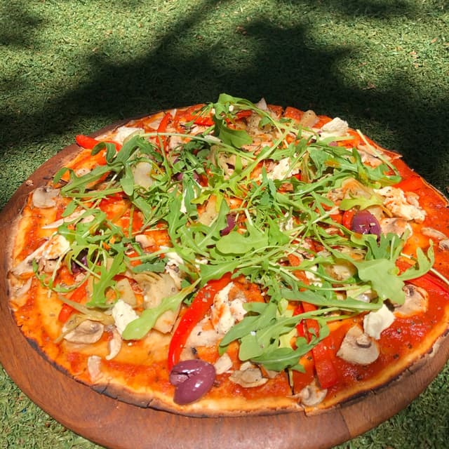 Photo of the dish “Quattro Pizza With Vegan Cheese”