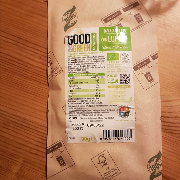 review photo of Felsineo Veg Mopur Con Lupino shared by @pipppi on 29 Dec 2021 - review