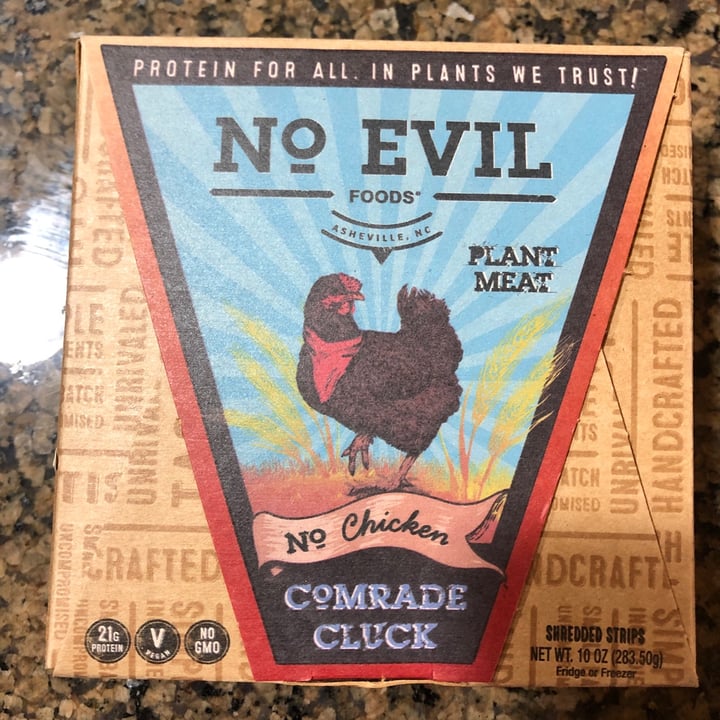 photo of No Evil Foods No Chicken Comrade Cluck shared by @karenasp on  26 Mar 2021 - review