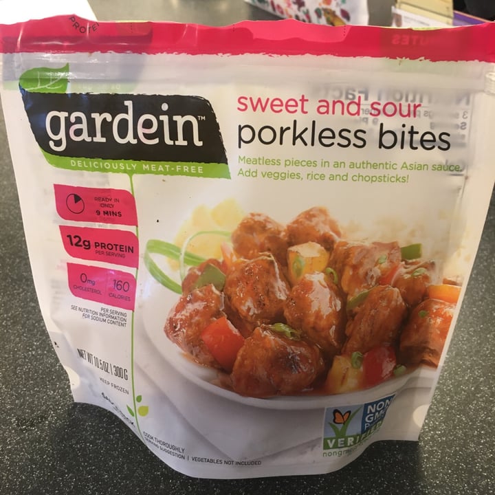 photo of Gardein Sweet And Sour Porkless Bites shared by @chuchuliette on  04 Jan 2021 - review