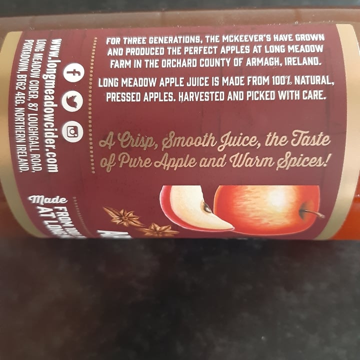 photo of Long Meadow Farm Spiced Apple Juice shared by @animalfriendly on  07 Dec 2022 - review