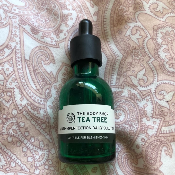 photo of The Body Shop Tea Tree Anti-Imperfection Daily Solution shared by @georgiescoles on  15 Apr 2022 - review