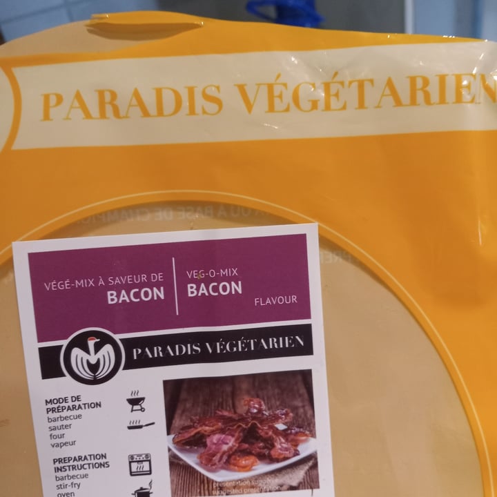 photo of Paradis Vegetarien Veg-o-Mix Bacon Slices shared by @barber on  09 Apr 2022 - review