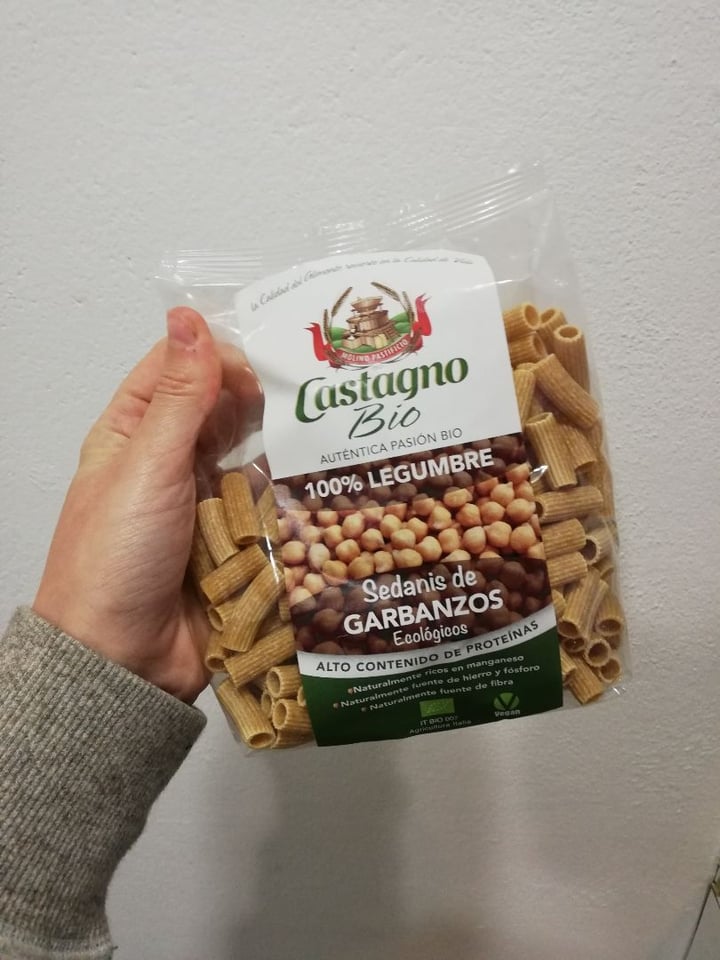 photo of Castagno Pasta de harina de garbanzo shared by @nanalaf on  01 Apr 2020 - review