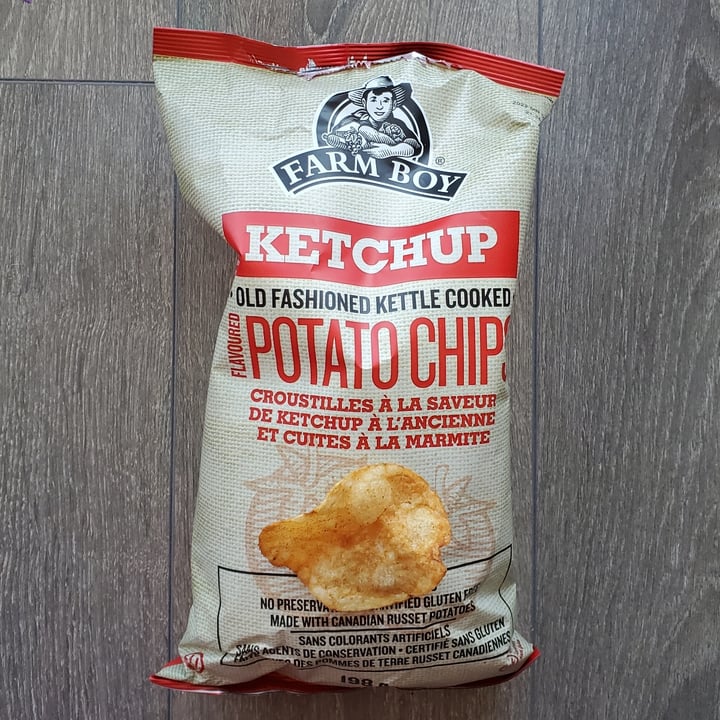 photo of Farm Boy Ketchup Potato Chips shared by @eveirl on  23 Nov 2021 - review