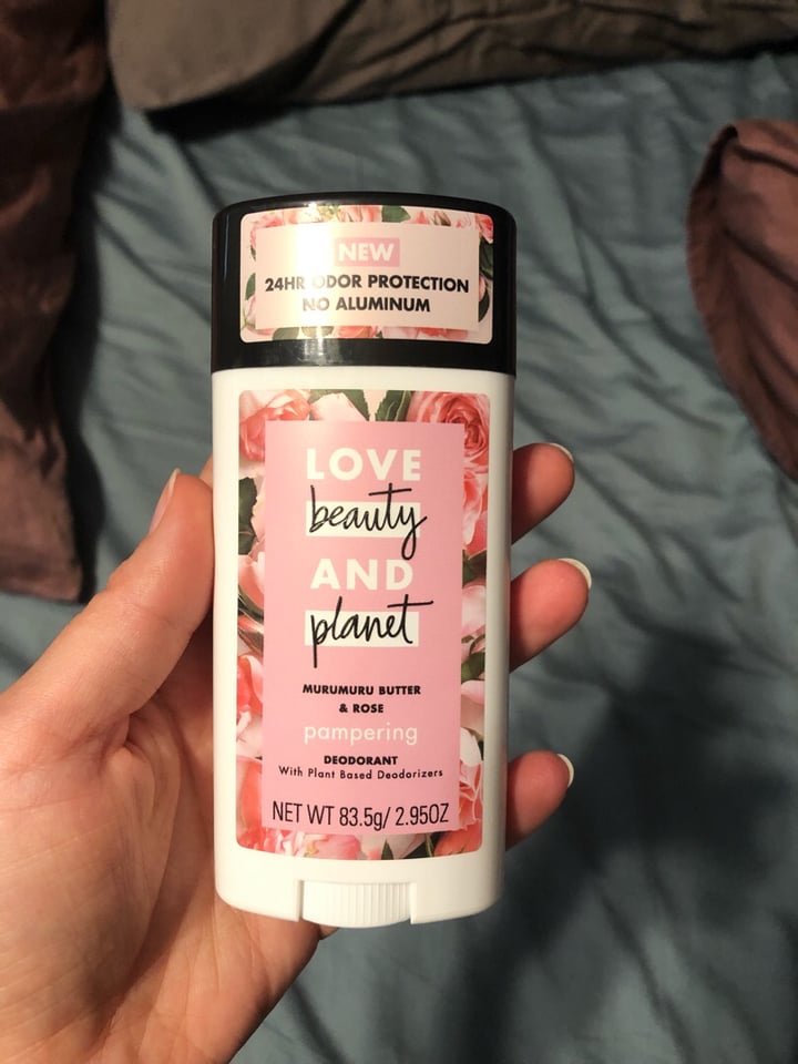 photo of Love Beauty and Planet Murumuru Butter & Rose Deodorant shared by @joyfully on  08 Jun 2019 - review