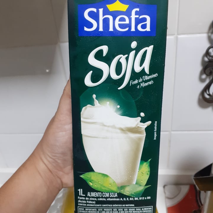 photo of Shefa Leite de soja shared by @laurinhaalvares on  10 Oct 2021 - review