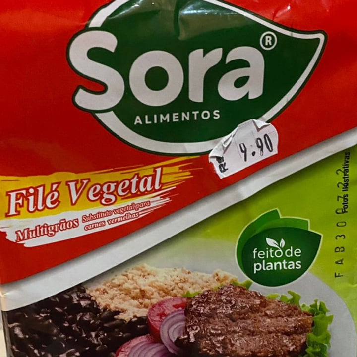 photo of Sora Filé de proteina vegetal shared by @maguinha on  26 Oct 2022 - review