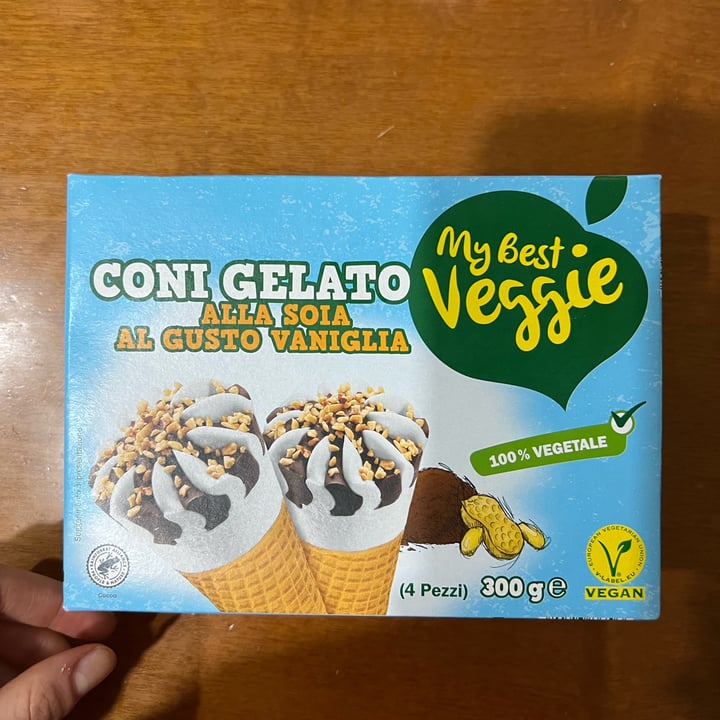 photo of My Best Veggie Coni Gelato alla Soia al gusto Vaniglia shared by @francineveg on  23 May 2022 - review