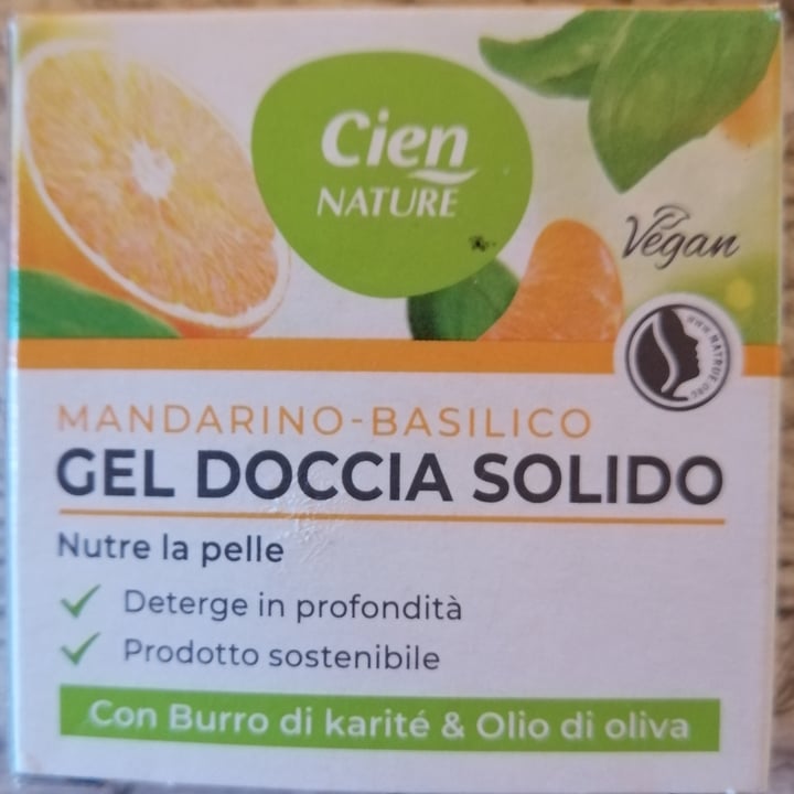 photo of Cien nature Gel doccia solido mandarino e basilico shared by @moth on  13 Nov 2022 - review
