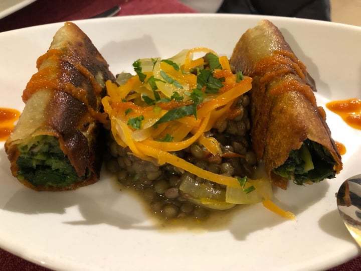 review photo of Ristorante Il Portico Kataifi pasta with green beans shared by @chrissaye on 09 Mar 2019 - review