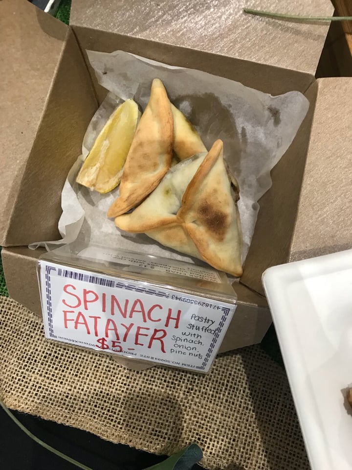 photo of Urban Bites Spinach Fatayer shared by @opheeeliaaa on  29 Jun 2019 - review
