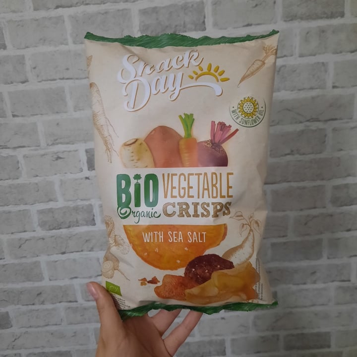 photo of Snack Day Bio vegetable crisps shared by @michela98 on  22 Oct 2022 - review