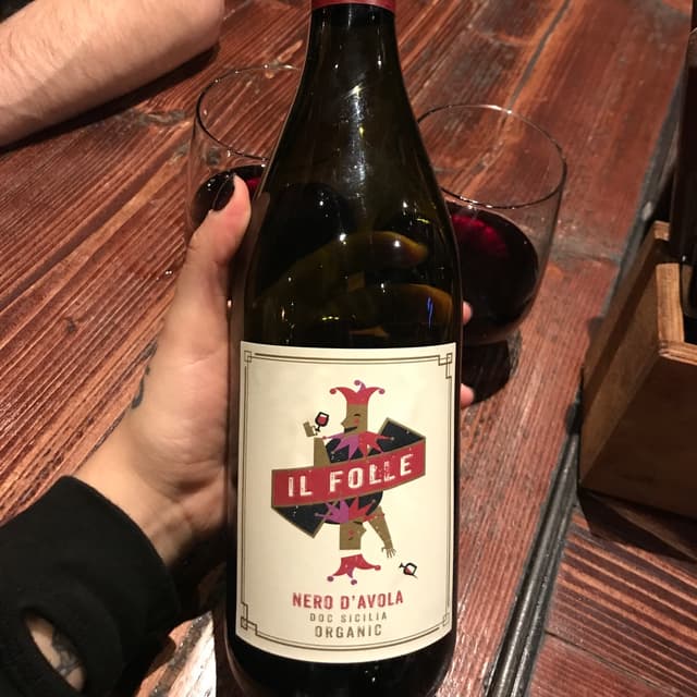 Foto del plato “Il Folle, Nero d’Avola”