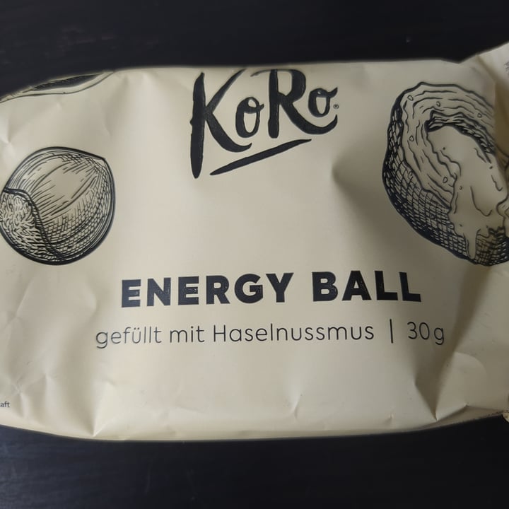 photo of Koro Energy Ball Hazelnut shared by @alexxxxxx on  16 Jun 2021 - review