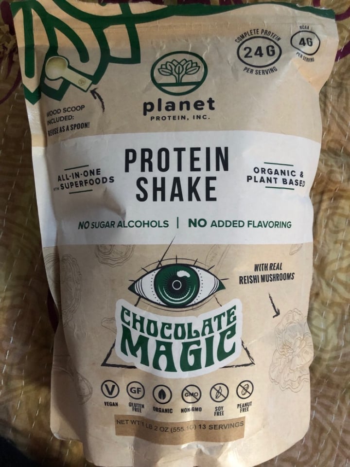 photo of Planet Protein Inc. Chocolate magic protein shake shared by @martina on  02 May 2019 - review