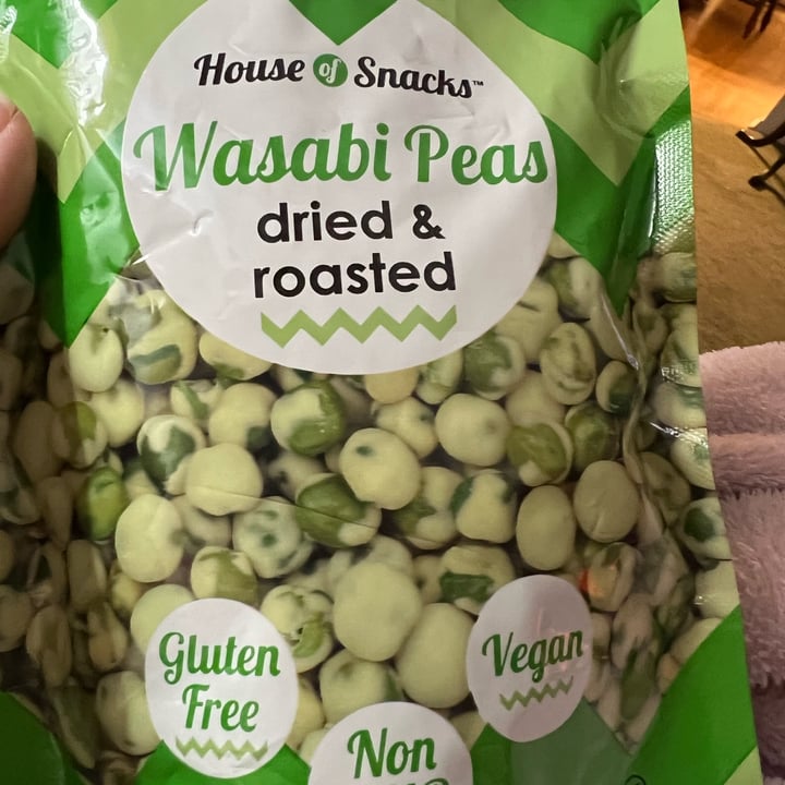 House of Snacks Wasabi Peas Dried and Roasted Review abillion