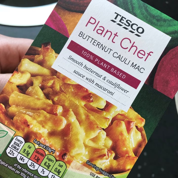 review photo of Tesco Butternut Cauli Mac shared by @earthwithjbro on 25 May 2020 - review