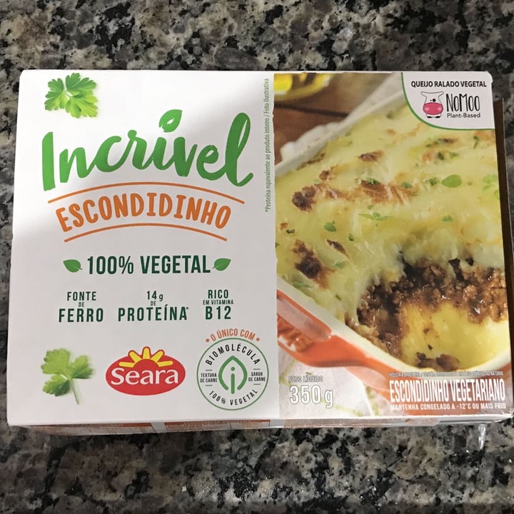 review photo of Incrível - Seara Incrível Escondidinho Seara shared by @lutatsch on 23 Aug 2022 - review