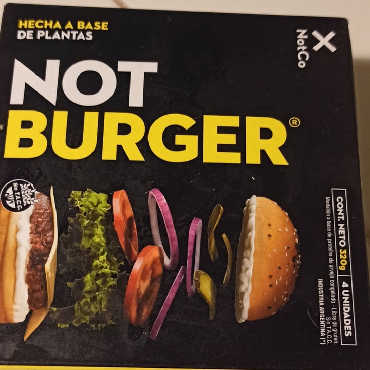 photo of NotCo Not Burger shared by @aleida on  27 Apr 2021 - review