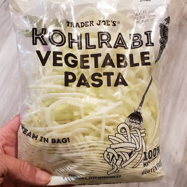 Trader Joe's Kohlrabi Vegetable Pasta Review abillion