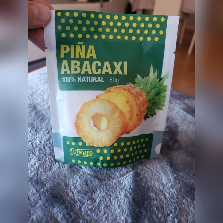 review photo of Hacendado Piña deshidratada shared by @fresii33 on 12 Mar 2022 - review