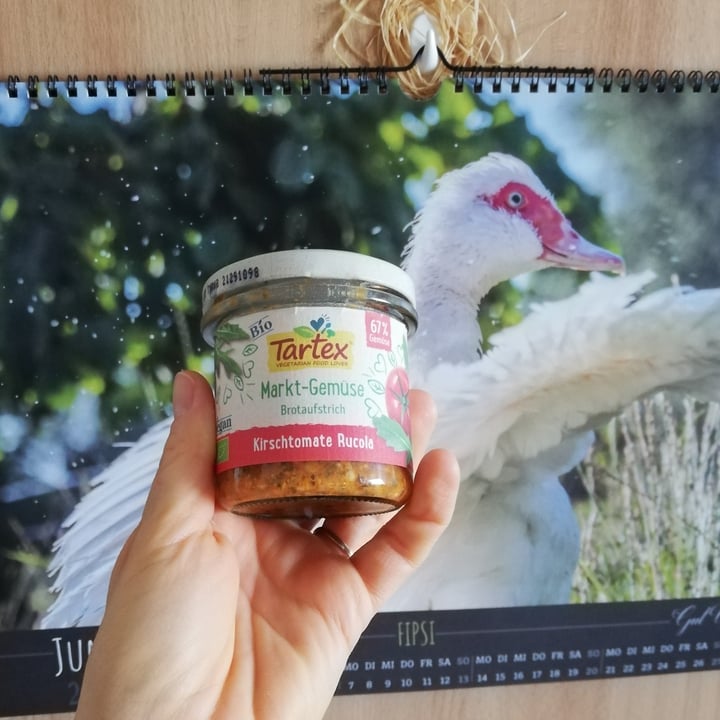 Tartex MarktGemüse Brotaufstrich Kirschtomate Rucola Review abillion