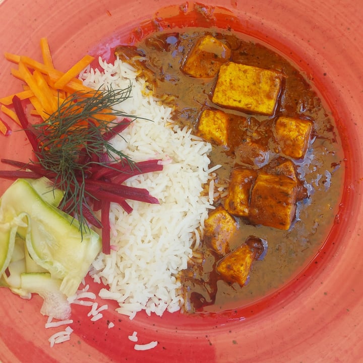 review photo of Vegetarian restaurant and bakery "Sun Moon" curry tofu shared by @liankaleggimagia on 10 Jul 2022 - review