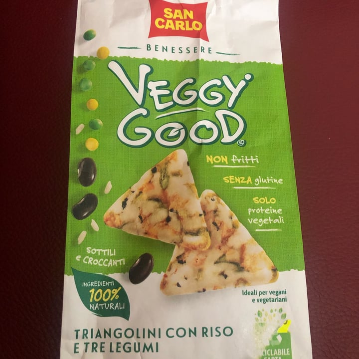 photo of Veggy Good  Veggy Good Triangolini con Riso e Tre Legumi shared by @fabianna on  01 Jun 2022 - review