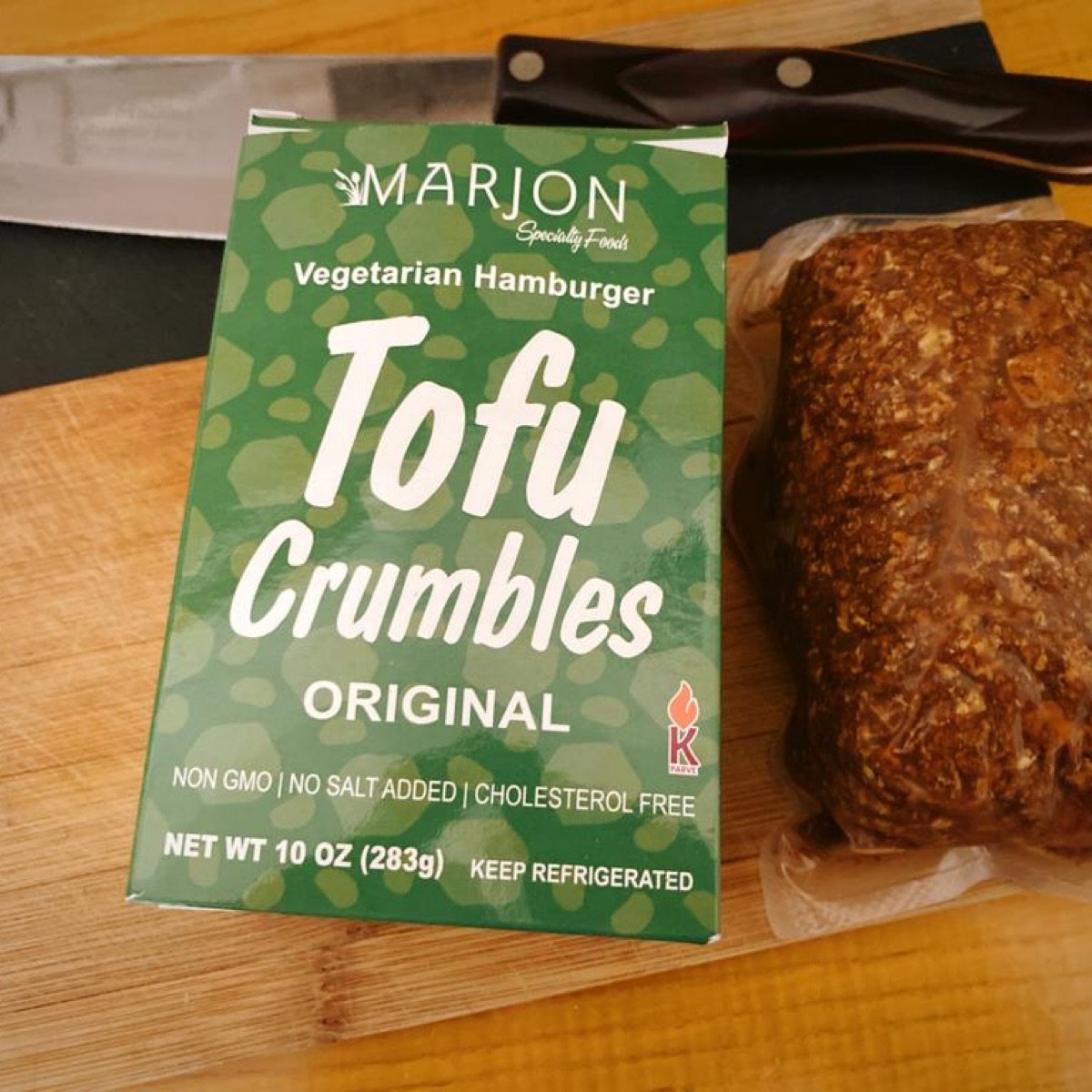 Marjon tofu crumbles Hamburger Reviews abillion