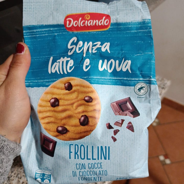 photo of Dolciando Frollini Con Gocce Di Cioccolato Fondente shared by @denisebrus on  02 Dec 2022 - review