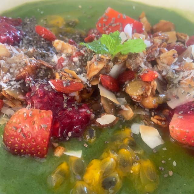 Photo of the dish “Spirulina bowl”