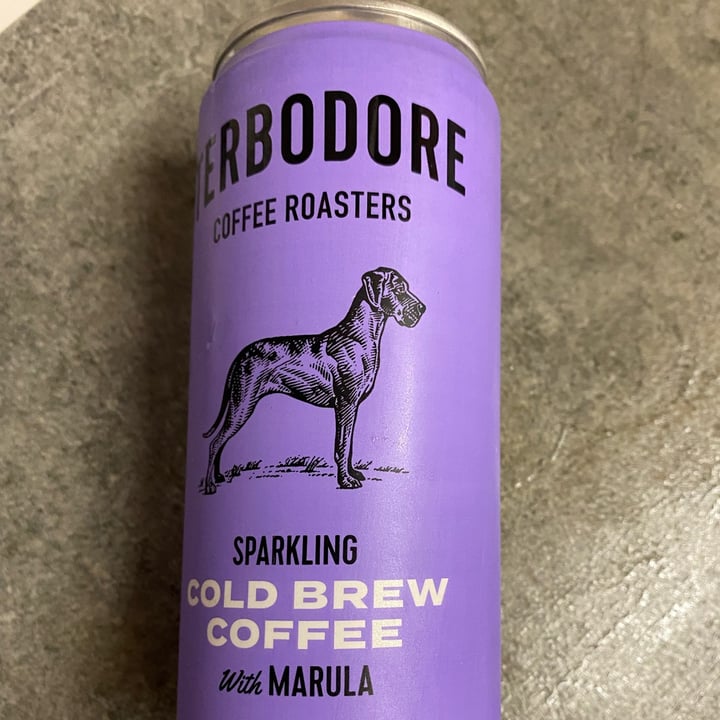 photo of Terbodore Sparkling Cold Brew Coffee with Marula shared by @ftc on  05 Feb 2022 - review