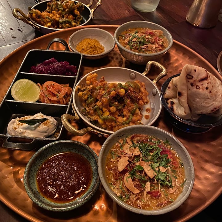 review photo of Thali Restaurant Vegan Tasting Menu shared by @monetkiara on 27 Aug 2021 - review